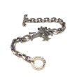 Photo4: Grooved Cross & 7Chain Bracelet (4)