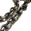 Photo5: Diamond With Gothic Grooved Flare & 7Chain Bracelet (5)