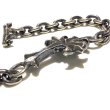 Photo3: Grooved Cross & 7Chain Bracelet (3)
