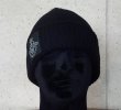 Photo3: Atelier mark watch cap (Black) (3)