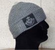 Photo2: Atelier mark watch cap (Gray) (2)