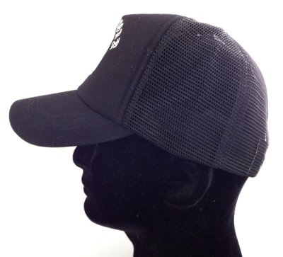 Photo2: Triple Skull Mesh Cap (Snap-back)