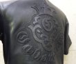 Photo9: Gaboratory Tribal Base Ball Leather Shirt (9)