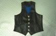 Photo1: Gaboratory Leather Vest (1)