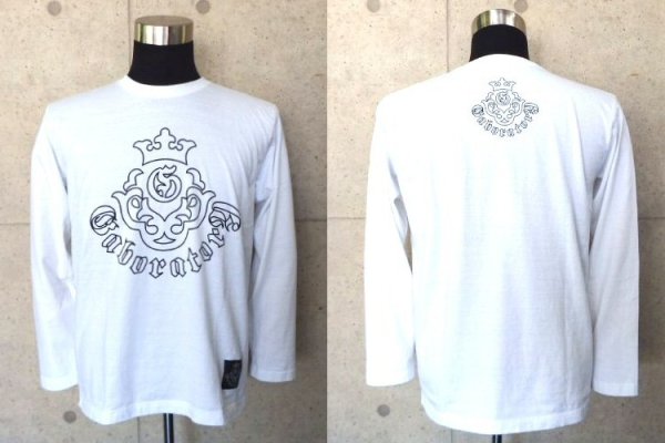 Photo1: Atelier mark T-Shirt [White] (1)