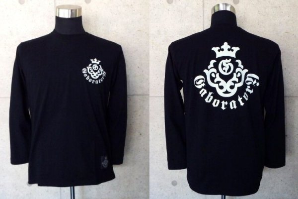 Photo1: Atelier mark T-Shirt [Black] (1)