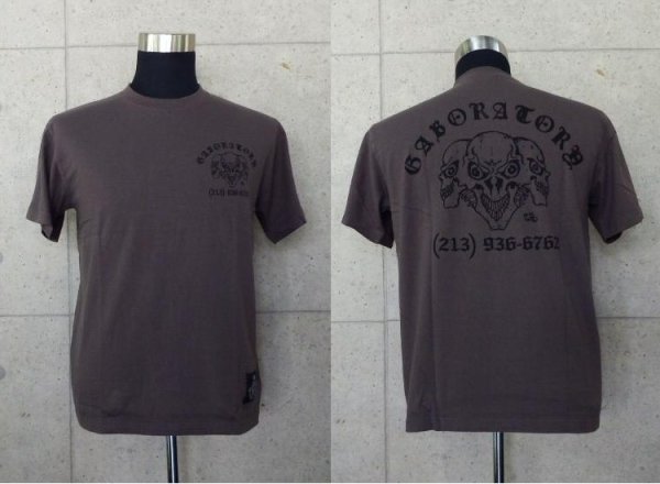 Photo1: Staff T-shirt [Charcoal] (1)