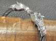 Photo10: Half Horse Cable Wire Bangle (10)