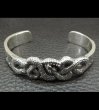 Photo2: Snake Bangle (2)