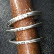 Photo10: Wire O-Ring Bangle (7.5mm) (10)