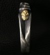 Photo8: 18k Gold Skull On Master Gothic Bangle (8)