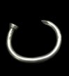 Photo1: Nail Ring Bangle Short (7.5mm) (1)