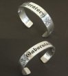 Photo5: Gaboratory Logo Mark Flat Bar Bangle (5)