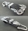 Photo3: Shark Skull On Snake Buckle Belt Loop (3)