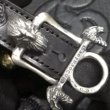 Photo2: Eagle On American Classic Square Buckle With Eagle T-bar & O-ring Belt Loop (2)