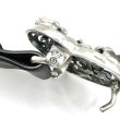 Photo4: Multi-Gothic Cross Heart Buckle With Heart Belt Loop & Tip (4)