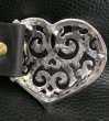 Photo5: Heart Belt Buckle (5)