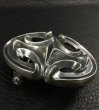 Photo10: Large Size Sculpted Oval Belt Buckle (10)