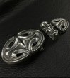 Photo5: Large Size Sculpted Oval Belt Buckle (5)