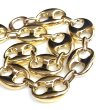 Photo4: [One-of-a-kind] 10K Gold Marine Chain Links Bracelet [10k-51] (4)