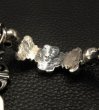 Photo3: 2Skull On 4 Heart Crown & Boat Chain Links Chain Bracelet (3)