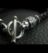 Photo5: Quarter Lion braid leather bracelet (5)