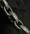 Photo11: Quarter H.W.O & Chiseled Anchor Links Bracelet (11)