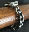 Photo6: Bike Chain Bracelet (Heavy wide small) (6)