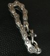 Photo12: Bike Chain Bracelet (Heavy wide small) (12)