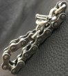 Photo11: Bike Chain Bracelet (Heavy wide small) (11)