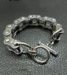 Photo2: Motorcycle Chain Bracelet (Middium) (2)