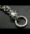 Photo7: Stud Bolo Neck Old Bulldog With 7-Skull Links Bracelet (7)