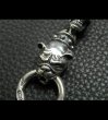 Photo6: Stud Bolo Neck Old Bulldog With 7-Skull Links Bracelet (6)