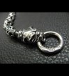 Photo14: Stud Bolo Neck Old Bulldog With 7-Skull Links Bracelet (14)