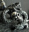 Photo10: Half Snake Born With 4Skulls Bracelet (10)