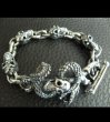 Photo15: Half Snake Born With 4Skulls Bracelet (15)