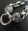 Photo6: 2Lions With H.W.O & Chiseled Anchor Links Bracelet (6)