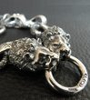 Photo11: 2Lions With H.W.O & Chiseled Anchor Links Bracelet (11)