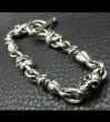 Photo3: 1/4 Noodle & 1/6 Skull Links Bracelet (3)