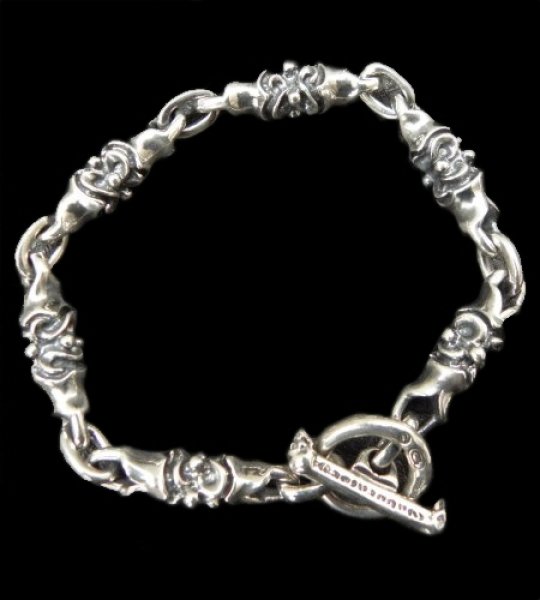 Photo1: All Quarter Macaroni Bracelet (1)