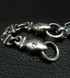 Photo13: 4Heart Crown ID With 2 Long Neck Bulldogs & Boat Chain Links Bracelet (13)