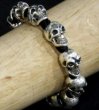 Photo14: 8Skulls braid leather bracelet (14)