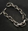 Photo15: Master Oval Chain Links Bracelet (15)