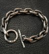 Photo13: Master Oval Chain Links Bracelet (13)