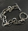 Photo5: Master Oval Chain Links Bracelet (5)