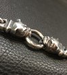 Photo5: 2 Bulldogs With 4 Boat Chain Links Bracelet (5)