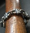 Photo10: 2 Bulldogs With 4 Boat Chain Links Bracelet (10)