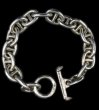 Photo1: 11.5mm Anchor Chain Bracelet (1)