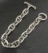 Photo3: 11.5mm Anchor Chain Bracelet (3)