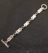 Photo3: Motorcycle Chain Plate Links Bracelet (Medium) (3)